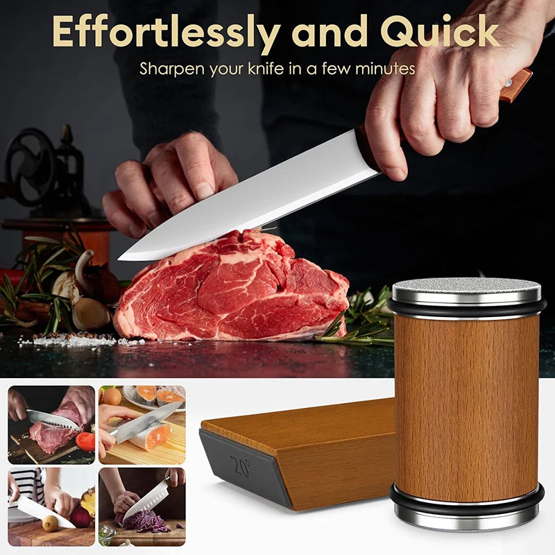 Effortless Rolling Knife Sharpener