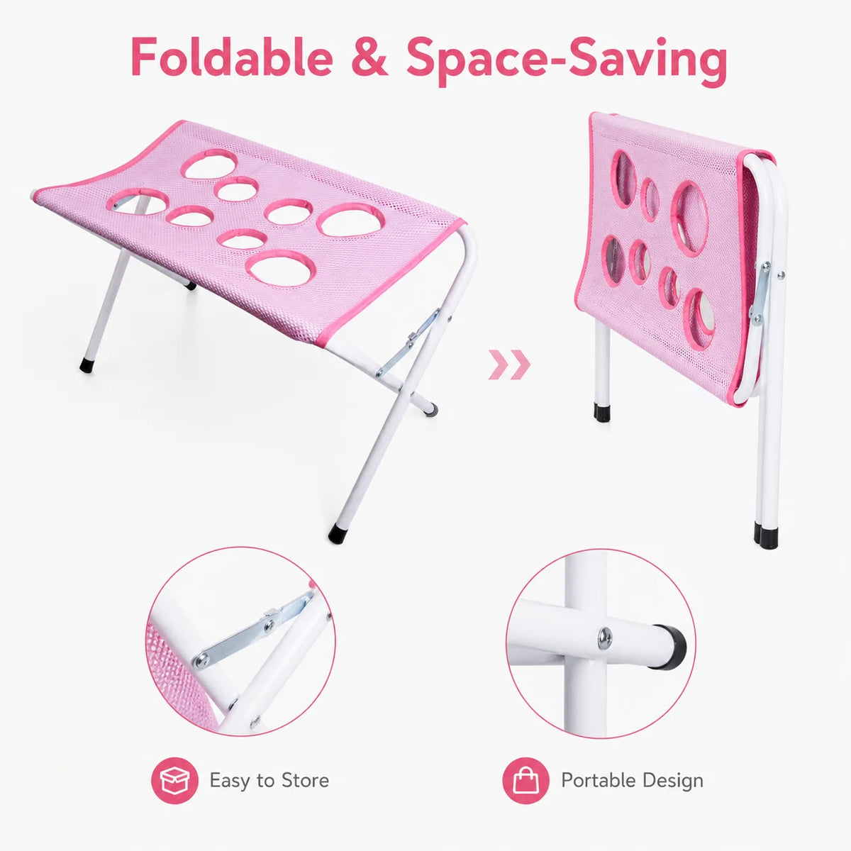 Foldable Pet Grooming Hammock Stand