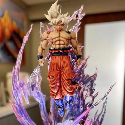 Detailed Goku Ultra Instinct Display Figure