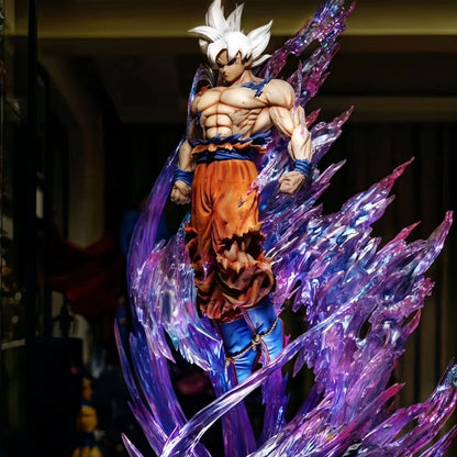 Detailed Goku Ultra Instinct Display Figure